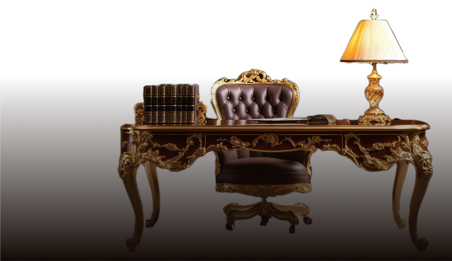 Luxury vintage desk